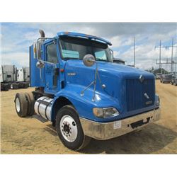 2001 INTERNATIONAL 9100I S/A TRUCK TRACTOR, S/N 1HSCAAHN81J005594, 330HP CUMMINS ISM ENG, 10SPD TRAN