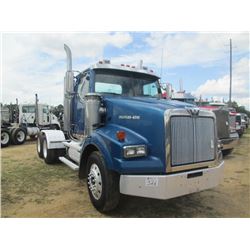 2001 WESTERN STAR 4964SX T/A TRUCK TRACTOR, S/N 2WKPDD3J61K968443, C15 CAT DIESEL ENG, 10 SPD TRANS,
