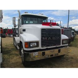 1999 MACK TRI-AXLE TRUCK TRACTOR, S/N 1M2AA18Y8XW101338, E7460E MACK ENG, 8LL TRANS, ENGINE BRAKE, W