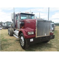1999 WESTERN STAR T/A TRUCK TRACTOR, S/N 2WLPDCXJ2XK958114, 500HP DETROIT DIESEL ENG, 10 SPD TRANS, 