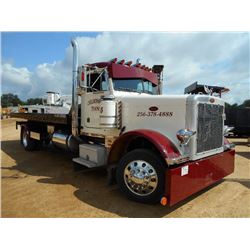 1993 PETERBILT 379 S/A ROLL BACK TRUCK, S/N 1XP5DB9X4PN328569, S60 DETROIT DIESEL ENG, 9 SPD TRANS, 