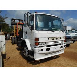 1993 ISUZU FTR COE, ATTENUATOR TRUCK, S/N JALK7A1U5P3201430, ISUZU 175 HP, A/T,SPRING SUSPENSION, 21