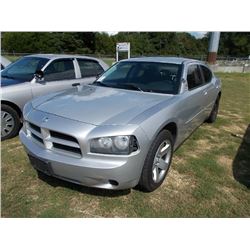 2008 DODGE CHARGER, S/N 2B3LA43HI8H216435, V8 GAS, A/T, ODOMETER READING 181,690 MILES