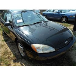 2006 FORD TAURUS SE 4 DOOR SEDAN, S/N 1FAHP53V36A162868, GAS ENG, A/T, ODOMETER READING 206,000 MILE