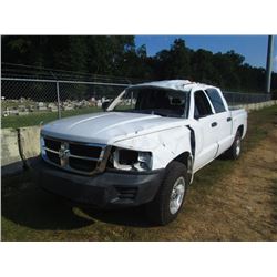 2008 DODGE DURANGO SUV, S/N 1D7HW38K58S596110, GAS ENG, A/T, ODOMETER READING 70,691 MILES