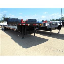 2001 FONTAINE 48' T/A STEP DECK, S/N 13N24830X11591999, SPREAD AXLE, UNDERBED TOOL BOX, 255/70R22.5 