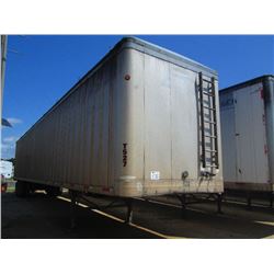 2000 TRAILMOBILE 53' T/A CHIP TRAILER, S/N 1PT03ABH4Y9014488, SLIDING TANDEM, TARP, AIR RIDE, 11R22.