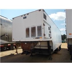 1987 OTTERBACHER T/A TRAILER, S/N 1M9CG3227H1M9775, MILITARY OCCUPATIONAL HEALTH VEHICLE (BILL OF SA