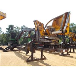 JOHN DEERE 437D LOG LOADER, S/N 214132 (12 YR) JOHN DEERE DIESEL, ECAB W/AIR, CSI 264 DELIMBER, MTD 