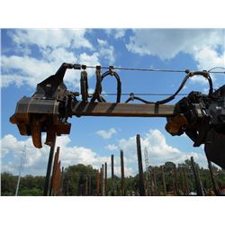 DENHARCO DM3500 STROKE DELIMBER, S/N 0687D0W7, WINCH, DRIVE SYSTEM, MTD ON JOHN DEERE 270LC, S/N 070