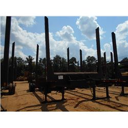 2000 MAGNOLIA 4 BOLSTER 42' T/A LOG TRAILER, S/N 1M9BA4227Y1435144, 11R24.5 TIRES