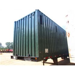 1994 40' T/A CHIP TRAILER, S/N 1S12GC40XRB684986, 11R24.5 TIRES, HALF DOORS, 11R22.5 TIRES, DISC WHE