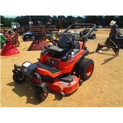 KUBOTA ZD321 60" ZERO TURN MOWER, S/N 10020, KUBOTA 3 CYL DIESEL