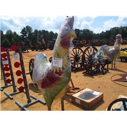 6' 6" METAL ROOSTER