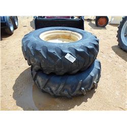 1 LOT (2) 13.00-24 TIRES & RIMS