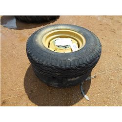 1 LOT (2) 7.50-16 TIRES & RIMS