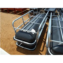 1 LOT (2) 8' FEED BUNK