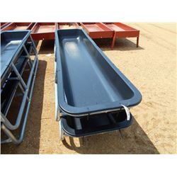 1 LOT (2) 10' FEED BUNK
