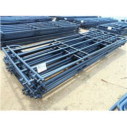 1 LOT (10) 12' CORRAL PANELS, 5 BAR
