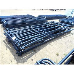 1 LOT (10) 12' CORRAL PANELS, 5 BAR