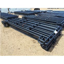 1 LOT (10) 12' CORRAL PANELS, 5 BAR