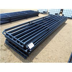 1 LOT (10) 14' GATES