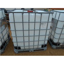 300 GAL CONTAINER W/ METAL CAGE