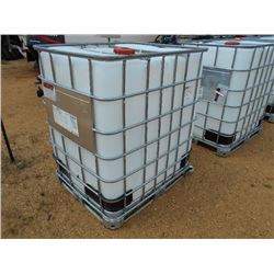 300 GAL CONTAINER W/ METAL CAGE