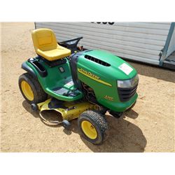JOHN DEERE L120 48" RIDING MOWER