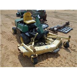 JOHN DEERE F935 LAWN MOWER, S/N 130696, 3 CYL JOHN DEERE DIESEL ENG, 72" DECK