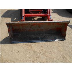 KUBOTA L39 4X4 LOADER BACKHOE, S/N 5KBXL024FCD, GP BUCKET, 24" HOE BUCKET, CANOPY, METER READING 659