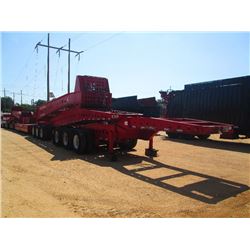 1992 TRAILKING TK100J-263 TRAILER, S/N 1TKS02635NM119824, 100T CAP, 14 AXLES, REMOTE STEERING, 30' D