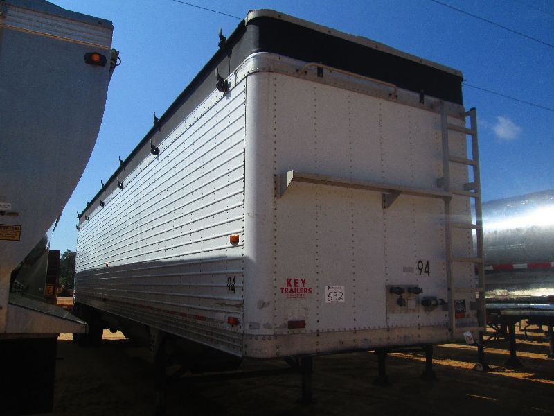1994 TIMPTE 42' T/A BOTTOM HOPPER TRAILER, S/N 1TDH42226RB085171, TWIN BOTTOM HOPPER, TARP, 285/75R2