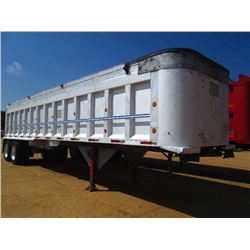 1998 RAM 35' T/A ALUMINUM DUMP TRAILER, S/N 1R91A3536WH336005, 11R24.5 TIRES