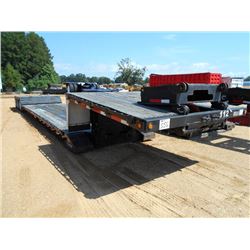 2007 SPECIALIZED DETACHABLE T/A TRAILER, S/N 4U3J048287L07259, 28' DECK, 10' FRONT DECK, COVERED TIR