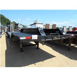 1994 REBEL 48' TRI-AXLE LOWBOY TRAILER, S/N 16N3402AEQ0960426, MOTOR GRADER RAMPS, 3' DOVETAIL, HYD