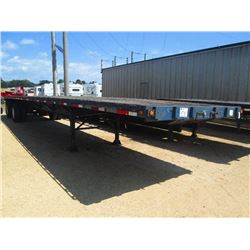 1999 FONTAINE 48' FLATBED TRAILER, S/N 13N14830XX1583499, SPREAD AXLE, AIR RIDE, 285/75R22.5 TIRES