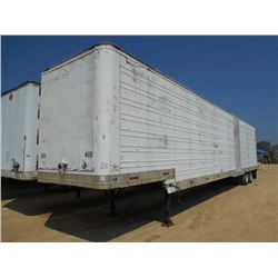 GREAT DANE 48" T/A VAN TRAILER, S/N AL14AN00300046222, ROLL UP DOOR, 8.25R15TR TIRES