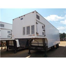 1987 OTTERBACHER T/A TRAILER, S/N 1M9CG3220H12M9115, MILITARY OCCUPATIONAL HEALTH VEHICLE (BILL OF S