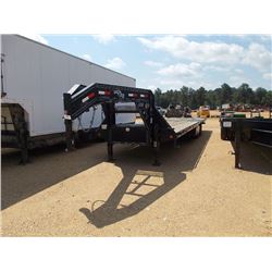 2010 LOADMAX 32'X102" T/A GOOSENECK TRAILER, S/N 5L8GP3225A1018443, 9' HYD DOVETAIL, DUAL TIRES, ST2