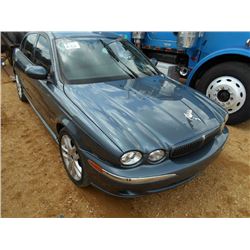 2002 JAGUAR X-TYPE 3.0, S/N SAJEA53C22WC32397, V6 GAS, A/T, ODOMETER READING 149,46 MILES