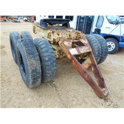 T/A TOWING DOLLY, S/N 43, FIFTH WHEEL ATTACH, PINTLE HOOK