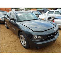 2008 DODGE CHARGER SEDAN, S/N 2B3LA43H48H216414, GAS ENG, A/T