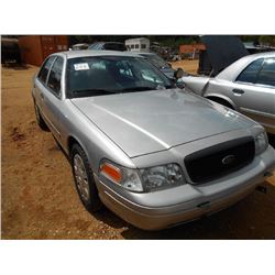 2007 FORD CROWN VICTORIA, S/N 2FAHP71W17X158861, V8 GAS, A/T