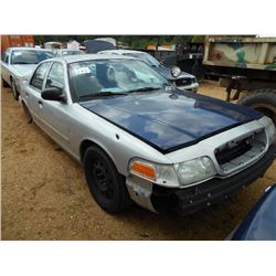 2007 FORD CROWN VICTORIA, S/N 2FAHP71W47X145022