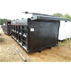 OX BODIES 15' DUMP BED W/ ELECT TARP