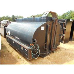 ELLIOTT MACHINE WORKS 2000 GAL NON HAZARDOUS MATERIALS TANKS