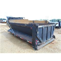 16' DUMP BED, S/N 433356, CYLINDER, HYD TANK, AIR TAILGATE CONTROL, ELECT TARP