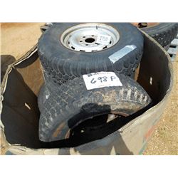 1 LOT (4) 235/85-16 TIRES & RIMS