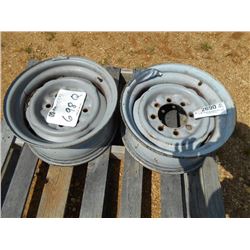 1 LOT (2) FORD 16" RIMS